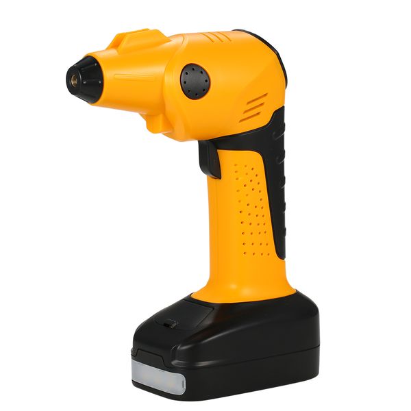 

rechargeable cordless tire inflator automatic wireless handheld vehicle pump multifunctional portable emergency air compressor