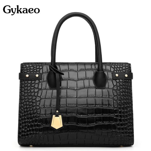 

gykaeo luxury handbags women bags designer crocodile pattern crossbody bags for women 2019 winter fashion shoulder bag bolsos