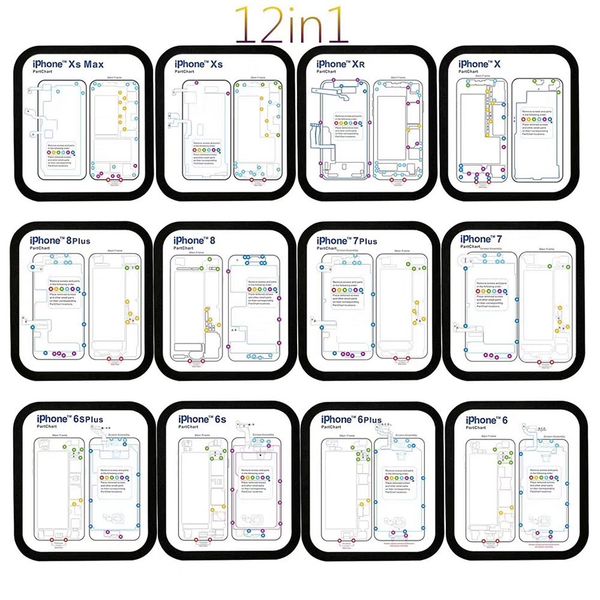 Iphone 7 Screw Chart