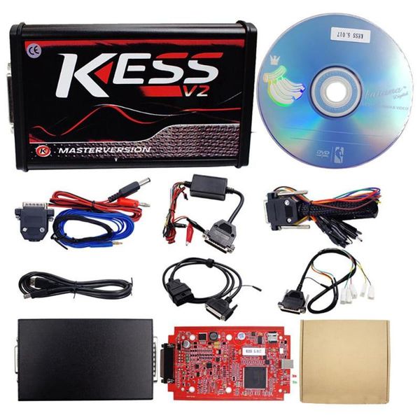 

2020 sale online eu red kess v2 v5.017 obd2 manager tuning kit ktag v7.020 red pcb no token limited ecu programmer tool