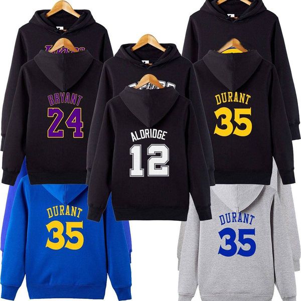 

popular sports hoodies men women sweatshirt basketball star letter printed cotton designer hoodie pullover streetwear casual clothing, Black