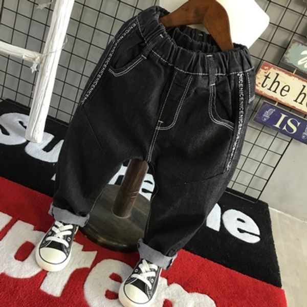 

live broadcast 18.8 yuan autumn clothing boy jeans children baby jeans pants children's panty children's pants 601, Blue