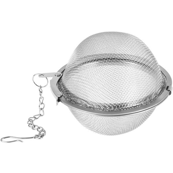 

stainless steel tea pot infuser sphere locking spice tea ball strainer mesh infuser tea strainer filter infusor ing