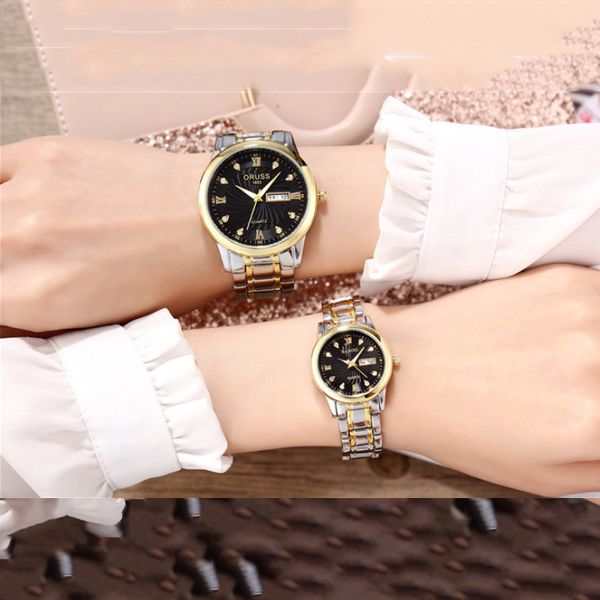 

couple watch 2019 montre femme modern square women watch fashion quartz wristwatch women watches luxury ladies, Slivery;brown