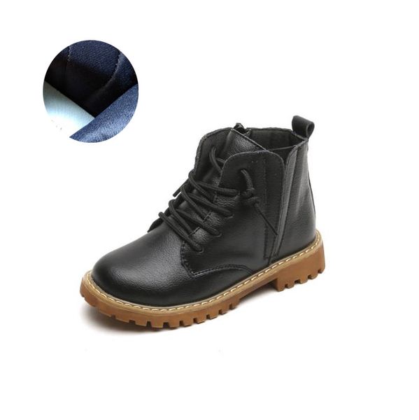

children designer boots 2020 new arrival solid colors snow boots girls luxury martin boots boys british fashion martin shoes explosion, Black;grey