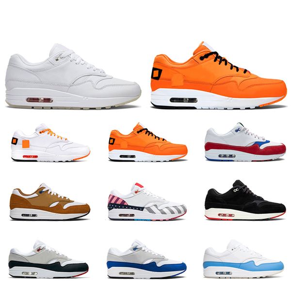 

new men women running shoes 1 anniversary royal patch atomic teal parra puerto rico 87 air mens trainers fashion sports sneakers on sale