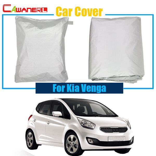 

cawanerl car cover uv anti rain sun snow resistant protector dustproof cover for kia venga all weather suitable
