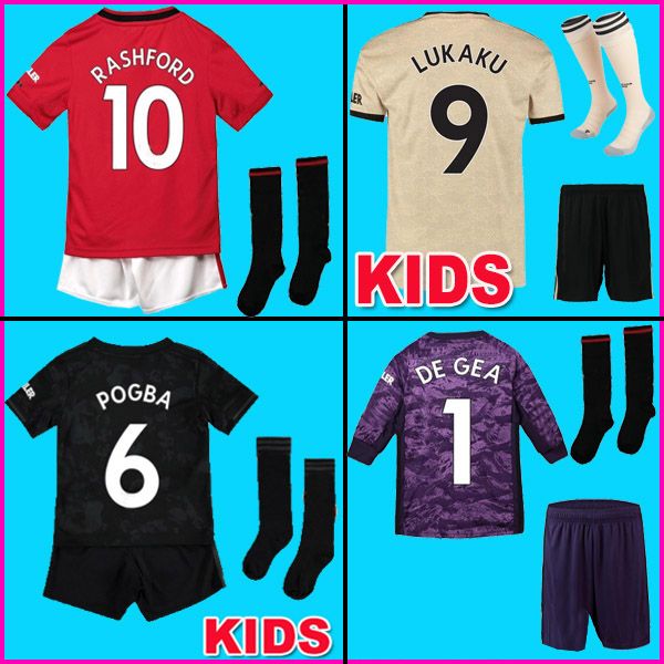 Großhandel 18 19 FC Manchester United Socer Jersey Football Manchester United Trikot Home, 20182019, für Kinder in 2019