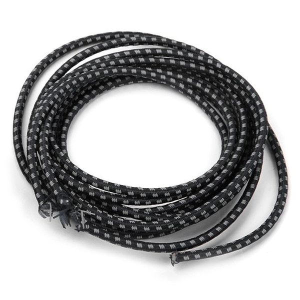 

1 pair elastic reflective laces easy attachment for marathon sports (black