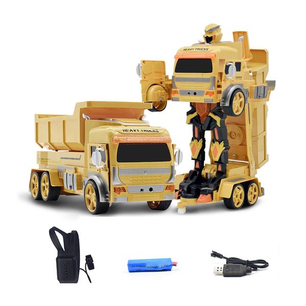

1:12 gesture-sensing remote-controlled deformation car mixer truck excavation dumper engineering vehicle 2.4ghz rc robot car