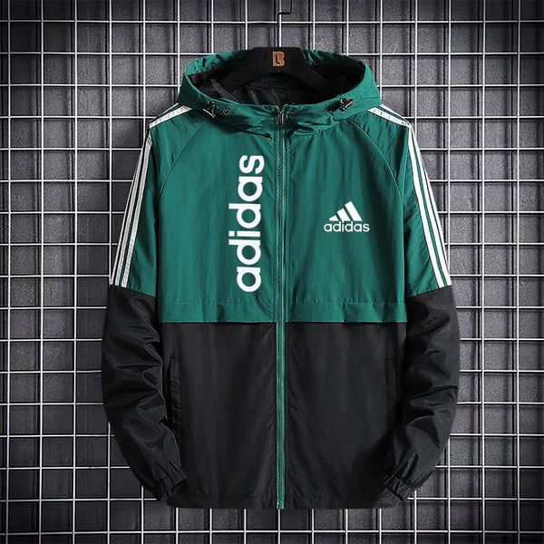 

2020 новый ветровка zip куртки мужские куртки конструктора марка верхняя одежда пара с капюшоном куртки высокого качества hoodie свитера люк, Black;brown