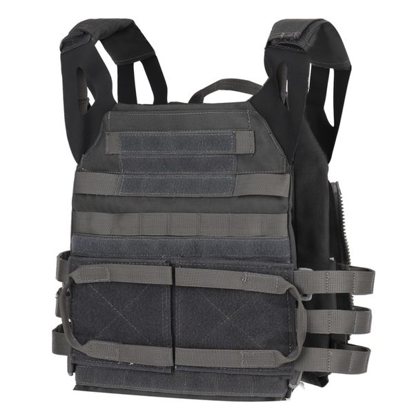 

2019 new hunting tactical body armor jpc molle plate carrier vest outdoor cs game paintball vest equipment, Camo;black
