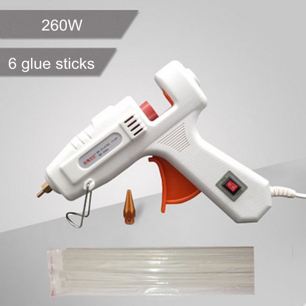 

20-260w melt glue gun gift glue sticks electric heat temperature graft repair tool