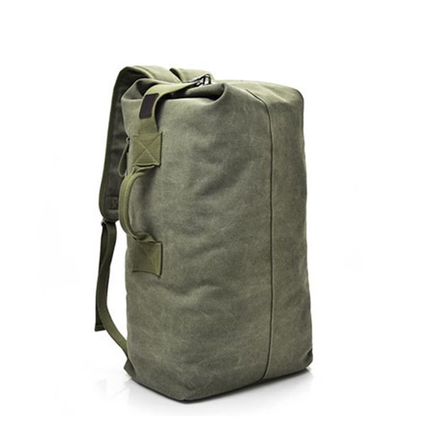 

men multi-use backpack fabala durable travel luggage large capacity canvas outdoor exercise hiking bag