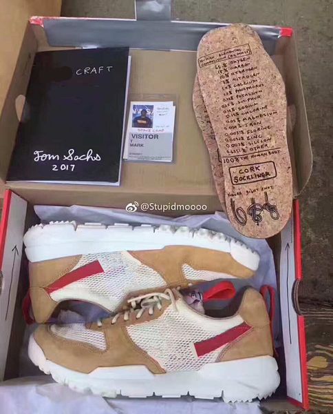 

tom sachs x craft mars двор 2.0 ts nasa кроссовки для женщин мужчин aa2261-100 натуральный спорт красный кроссовки обуви zapatillas vintage