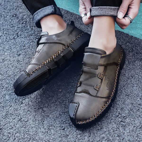 

men outdoor sport hiking shoes genuine leather camping trekking shoes breathable walking men hiking sneakers zapatillas