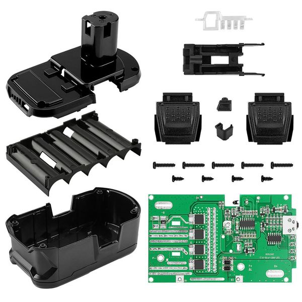 

dawupine battery plastic case charging protection circuit board pcb for ryobi 18v /p103 /p108 bpl-1815/1820g/18151/1820 one