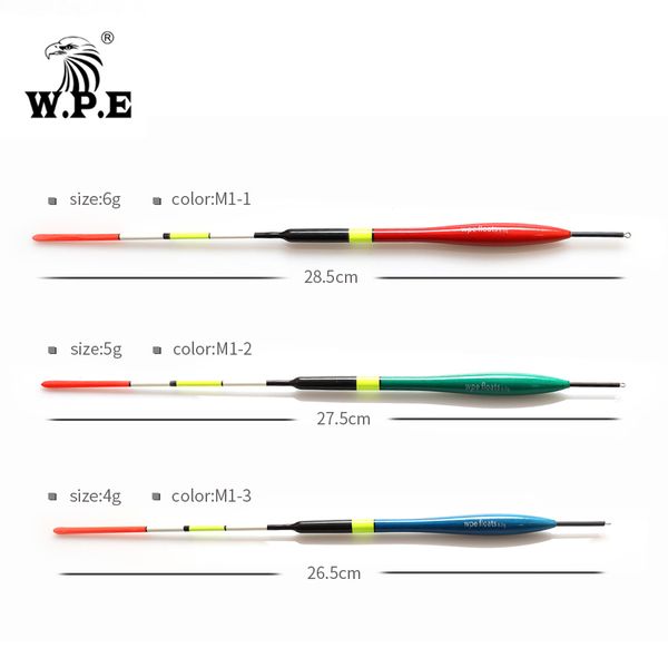 

w.p.e brand fishing float 5pcs/lot barguzinsky fir floats size 4/5/6g carp fishing bobber vertical buoy tackle