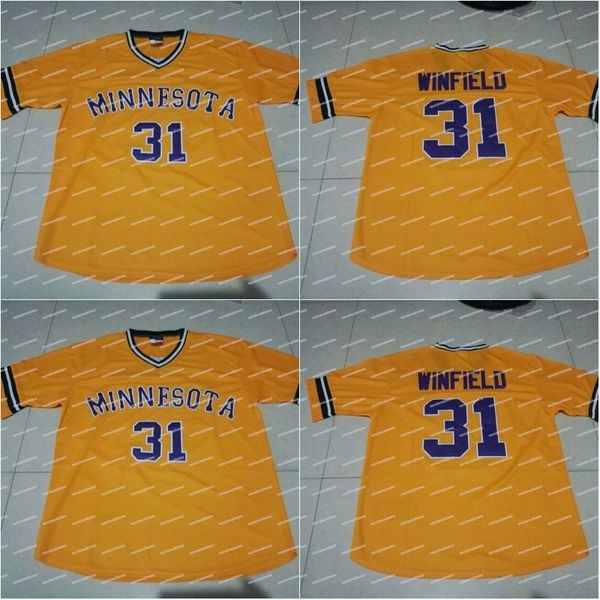 

Men 31 Dave Winfield Jersey Minnesota Gophers All Stitched 31 Dave Winfield Stitch Sewn High Quality Free Shipping Jersey
