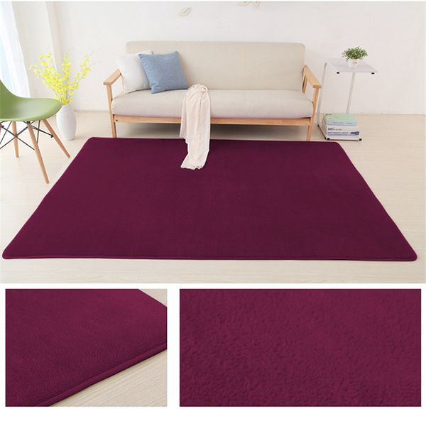 

2019 new style rectangular carpet coral fleece blanket living room sofa mat bedroom bedside rug kitchen absorbent nonslip carpet