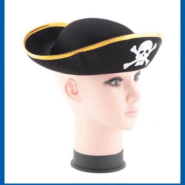 

без печати pirate captain hat, рождество хэллоуин маскарад партии, типа flat pirate hat выполнение принадлежит