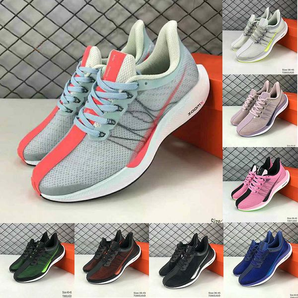

zoom pegasus turbo running trainers sports sneakers grey red white black blue mens women breathable lightweight jogging shoes eur 36-45