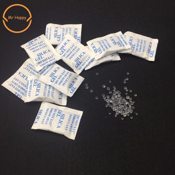 

100 packs 2g non-toxic silica gel desiccant kitchen room living room moisture damp absorber dehumidifier for home accessories other housekee