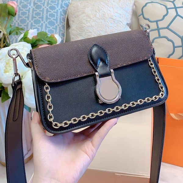 

shoulder bag clutch travel luggage bag fashion early spring old flower women chain crossbody new style m44686