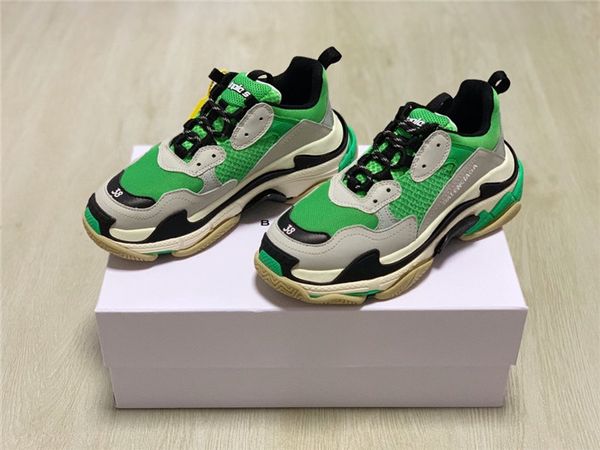 

paris home new autumn and winter women's thick-soled sneakers men's casual shoes couple wild fashion tide shoes many colors to cho, Black