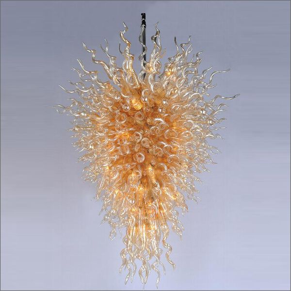 

чихули стиль муранского стекла люстра светильники customized цветное художественное стекло подвесные светильники для декора свадьбы