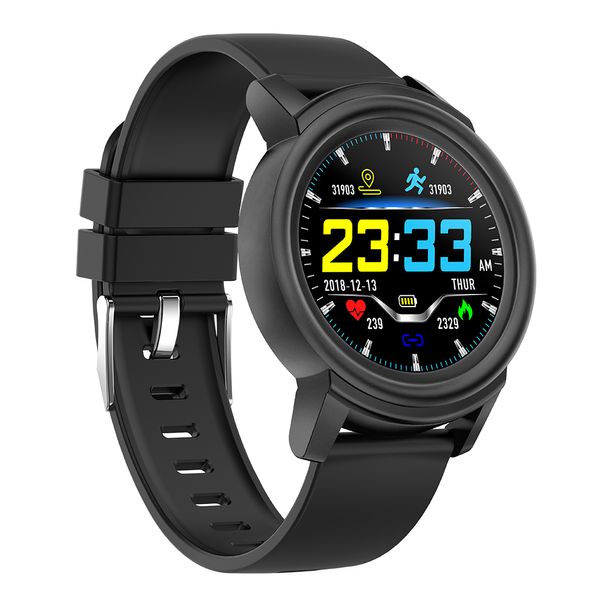 

watch 1.3in ips full circular screen fitness tracker watch ip67 bracelet with all-day heart rate activity tracking step