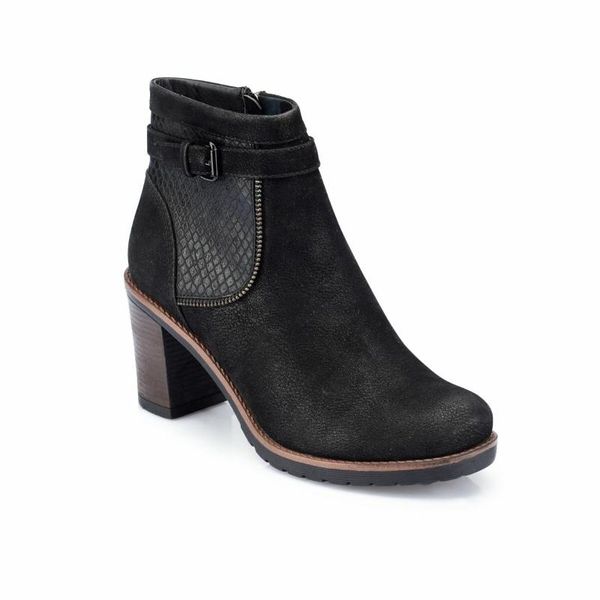 

flo 72.309394.z black female high-heeled boots polaris