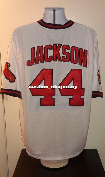 Cher Pas Acheter 1982 Reggie Personnalisé Rétro Jackson Cousu Jersey SfCCwFgq