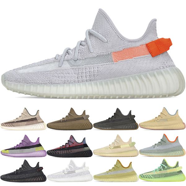 

kanye west men women running shoes cinder zyon linen desert sage earth black static reflective fashiton mens trainers sports sneakers 5-12