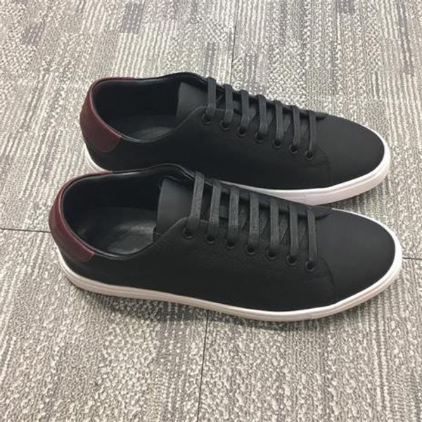 

luxury design shoes triple plate-fome red bottoms genuine leather silver/black fashion soft lace-up shoes fast shipping