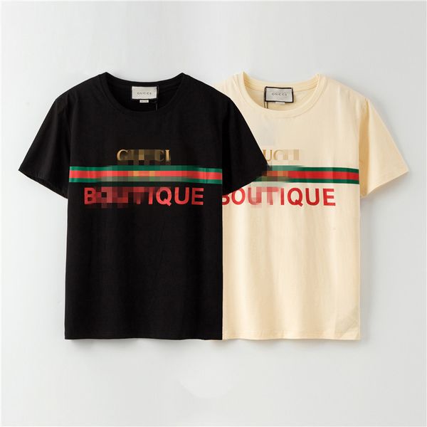 

mens designer t-shirts summer fashion mens womens luxury tees brand t-shirt short sleeves spring letter print t shirt 2041008v, White
