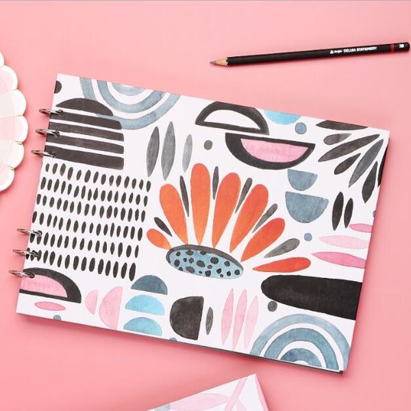 2019 A4 16k Graffiti Sketchbook For Drawing Painting Plate Board Sketch Book Art Blank Notebook Students Stationery Birthday Gift From Jasm 4402