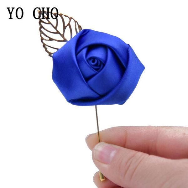 

yo cho wedding boutonnieres buttonhole men corsage brooch pins silk roses groom prom boutonniere men wedding boutonniere flowers mjhwd