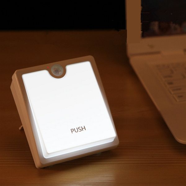 

ds - 20 - 6a rechargeable night light smart human pir motion sensor lamp