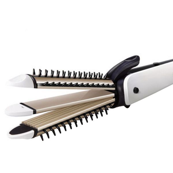 

ceramic electric curling iron and big volume straight iron bang pull straight splint is permed hair does not hurt to send, Black