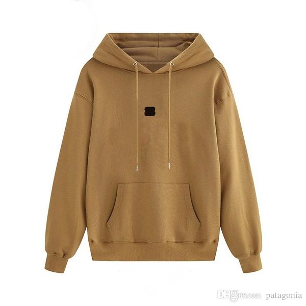 

мода brand new mens модельер толстовки мужские высокого качества спорт толстовки черный белый синий мужчины женщины дизайнер хлопок толстовк, Black