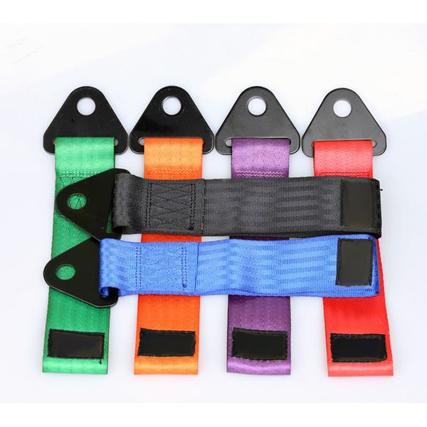 

2pcs/set tow strap universal race car tow strap / ropes / hook towing bars without screws and nuts l309