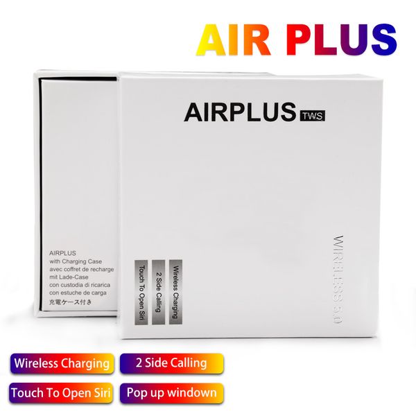 

wireless bluetooth headphones airplus tws wireless earbuds headset touch control v5.0 earphones for iphone android with charging box pk i12