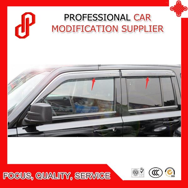 

injection molding trim vent shade rain sun wind deflector window visor for patriot 2011 12 13 14 15