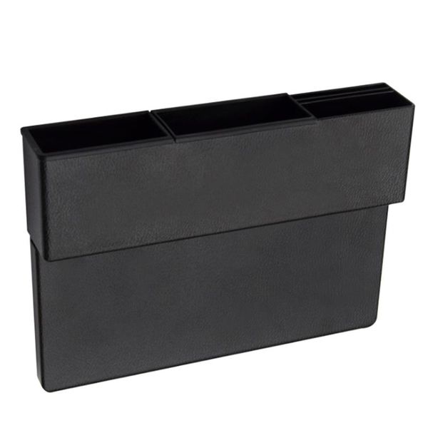 

multi-purpose car seat crevice storage box auto clearance organizers mobile phone card carrying pocket and durable