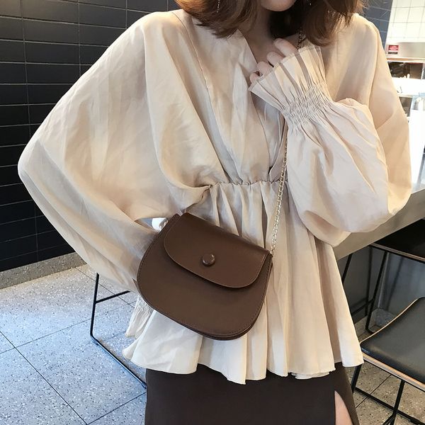 

ocardian handbag women girl solid color messenger bag simple new fashion bag for 2019 mini square shoulder dropship may6