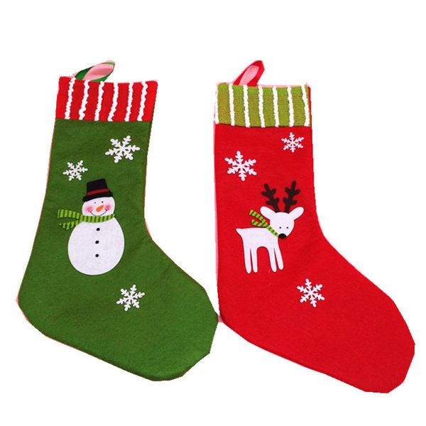 

christmas supplies christmas stockings santa claus snowman scene decoration props