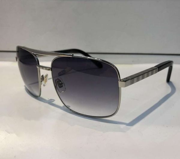 

mens vintage attitude sunglasses silver/grey shades pilot sunglasses eyewear new with box, White;black
