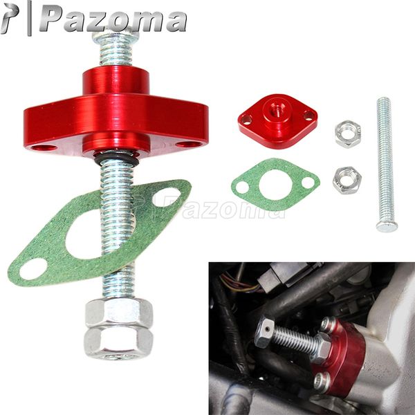 

red motorcycle cnc manual cam chain tensioner for zx 1100c 1990-1993zx 1100d 1993-2001 zx 1200 zzr 2002-2005