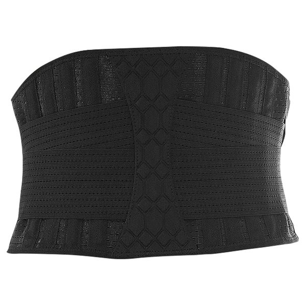 

xl-gym fitness belt waist brace neoprene double pull lumbar support bodybuilding back spinal belt, Black;gray